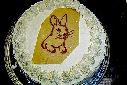 Pfirsich - Buttercreme - Torte 1