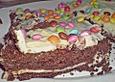 Creme Brownies mit wei&szlig;em Schokoladen&uuml;berzug