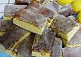 Zitronenkuchen aus zweierlei Teig