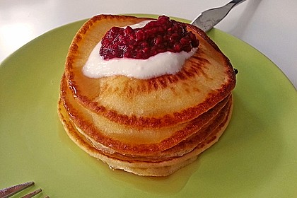Amerikanische Pancakes 40