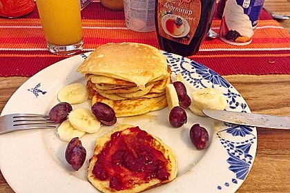 Amerikanische Pancakes 114