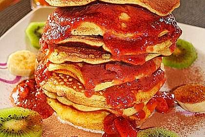 Amerikanische Pancakes 10