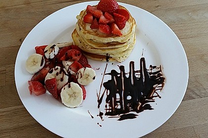 Amerikanische Pancakes 11