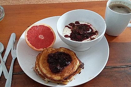 Amerikanische Pancakes 130