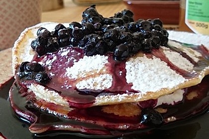 Amerikanische Pancakes 36