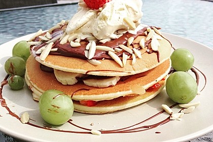 Amerikanische Pancakes 8
