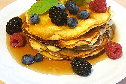 Amerikanische Pancakes 3
