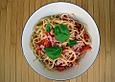 Sommerliche Spaghetti
