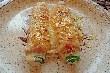 &Uuml;berbackene Lauchstangen 2