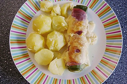 &Uuml;berbackene Lauchstangen 5