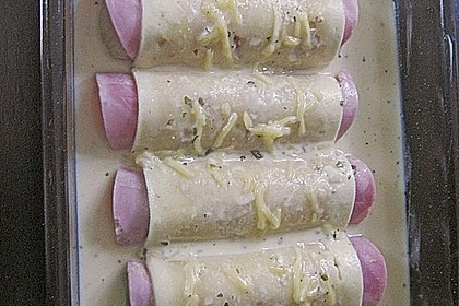 &Uuml;berbackene Lauchstangen 10