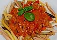 Tomaten - Frischk&auml;se - Pastasauce