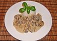 Champignons in Gorgonzola Sauce