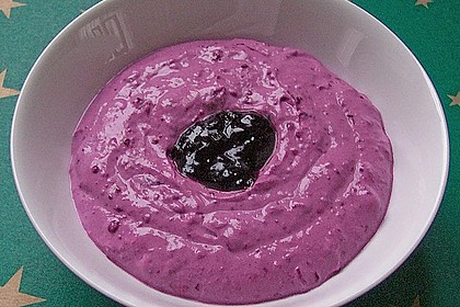 Heidelbeer - Sahne - Quark
