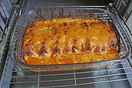 Gef&uuml;llte Schinkenr&ouml;llchen