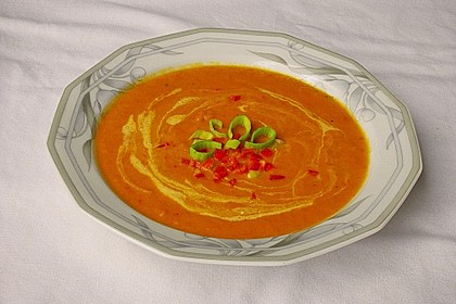 Karotten - Paprika - Suppe