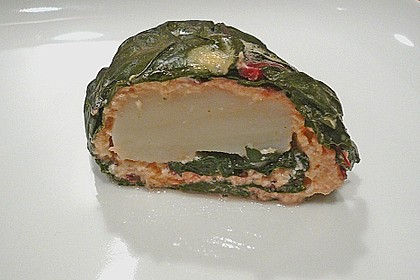 Jakobsmuscheln im Mangoldblatt an Vanilleschaum 2