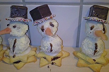 Schneemann im Winterwald 8