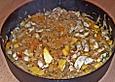 Ananas - Kraut aus dem Wok mit Strau&szlig;enfleisch