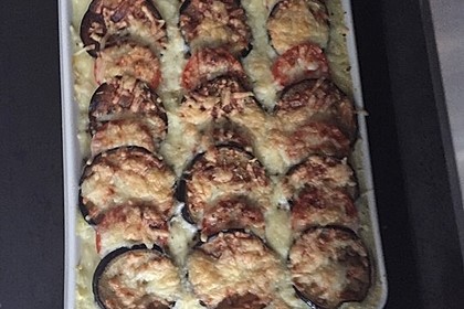 Auberginen - Kartoffel - Auflauf mit Hackfleisch 6