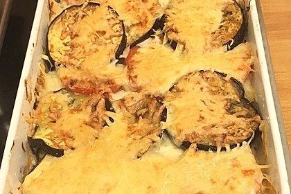 Auberginen - Kartoffel - Auflauf mit Hackfleisch 7