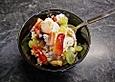 'Gratinierter' Obstsalat mit  Amaretto