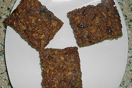 M&uuml;sliriegel mit Trockenpflaumen