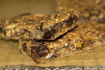 M&uuml;sliriegel mit Trockenpflaumen 4