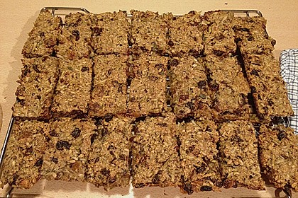 M&uuml;sliriegel mit Trockenpflaumen 6