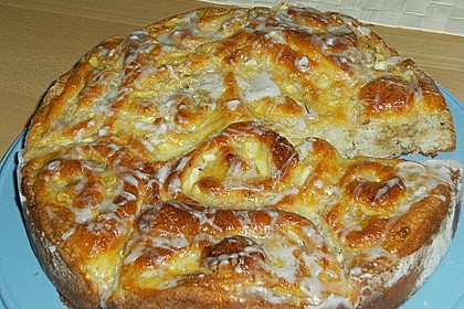 Apfel - Marzipan - Kuchen