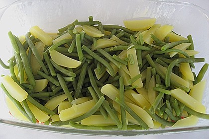 Griechischer Bohnenauflauf 2