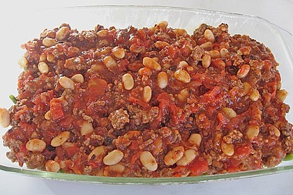 Griechischer Bohnenauflauf 3
