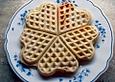 Sehr fettarme Waffeln
