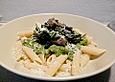 Spinat - Spaghetti mit Rinderfilet