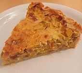 K&uuml;rbis - Zwiebel - Quiche (Bild)