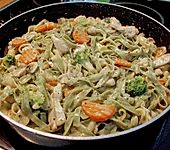 Urmelis H&auml;hnchenbrust in Gem&uuml;se - Senf - Sauce (Bild)