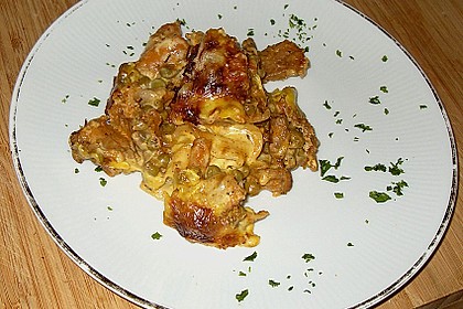 Gyrosauflauf mit Sauce Hollandaise 2