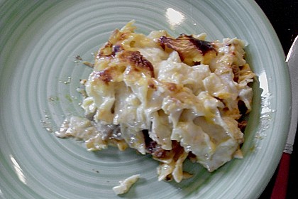 Gyrosauflauf mit Sauce Hollandaise 4