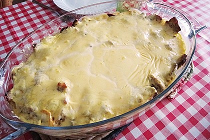 Gyrosauflauf mit Sauce Hollandaise 17