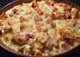 K&uuml;rbis - Zwiebel - Paprika - Gratin mit Feta