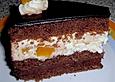 muudas schokoladige Pfirsichtorte