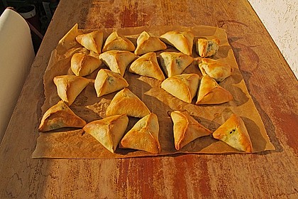 Libanesische Spinat - Teilchen 10