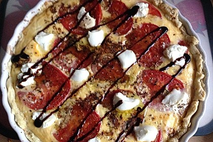 Tomaten - Tarte mit Ziegenkäse 5