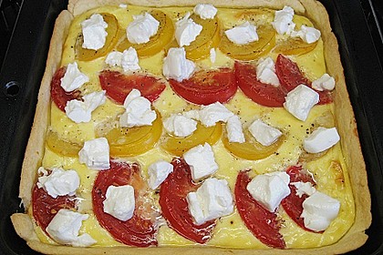 Tomaten - Tarte mit Ziegenkäse 25
