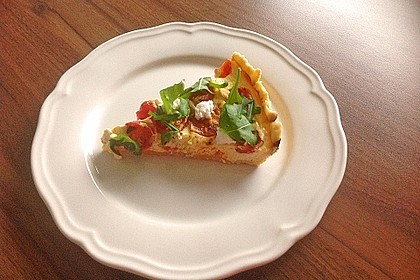 Tomaten - Tarte mit Ziegenkäse 6