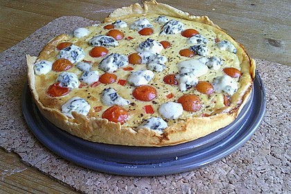 Tomaten - Tarte mit Ziegenkäse 16