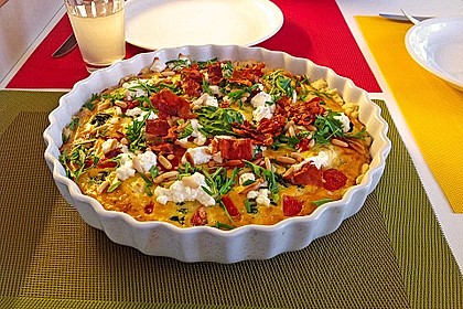 Tomaten - Tarte mit Ziegenkäse 1