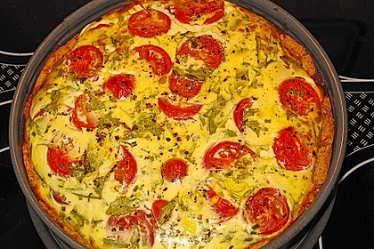 Tomaten - Tarte mit Ziegenkäse 18