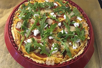 Tomaten - Tarte mit Ziegenkäse 9