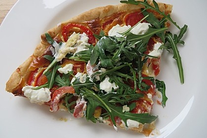 Tomaten - Tarte mit Ziegenkäse 4